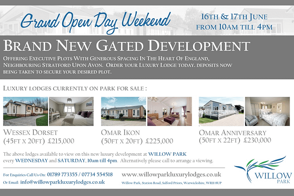 Grand Open Day Weekend